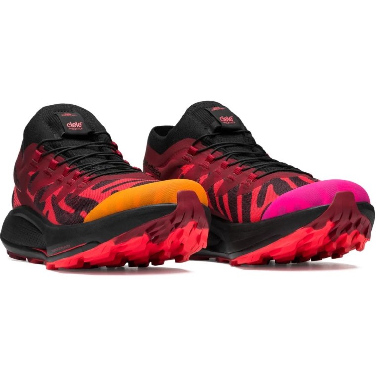 Red Salomon Pulsar Pro For Ciele Women's Trail Running Shoes | IE HU0372